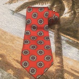 Necktie David Crystal since 1606 men’s red blue neck tie business meetin…